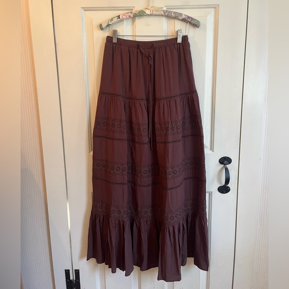 💖Boho Breeze Tiered Maxi Skirt💖 - Picture 16 of 16